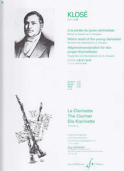 Klose Hyacinte - Ao alcance do jovem clarinetista Volume 2