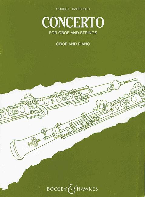 Boosey & Hawkes Corelli A. - Concerto Pour Hautbois et Cordes - Hautbois et Piano