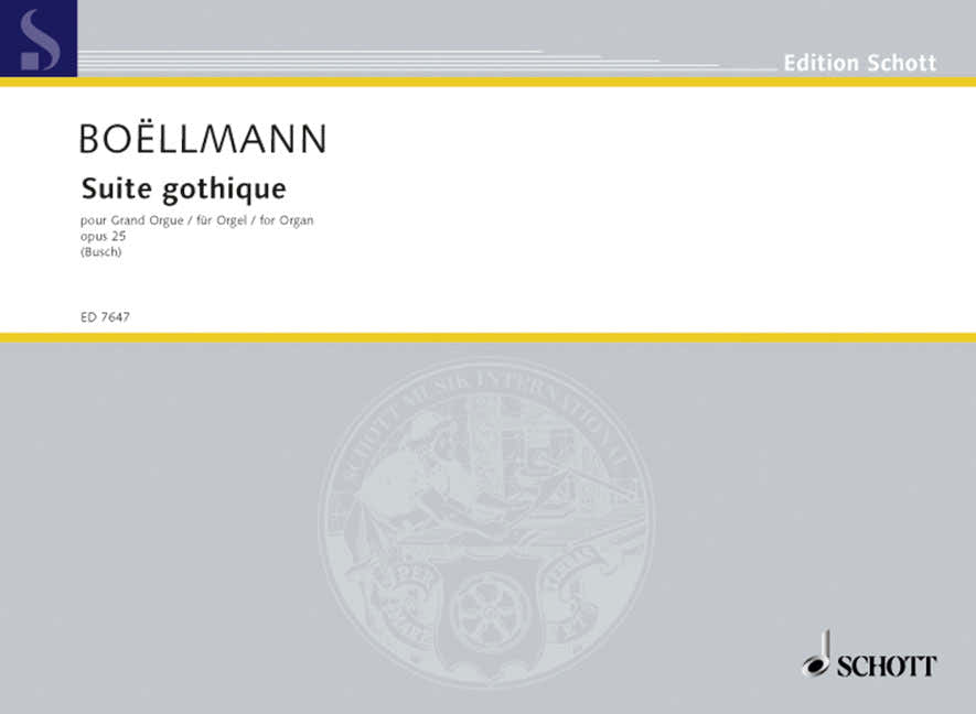 Boëllmann - Suite Gothique Op. 25 - Orgue