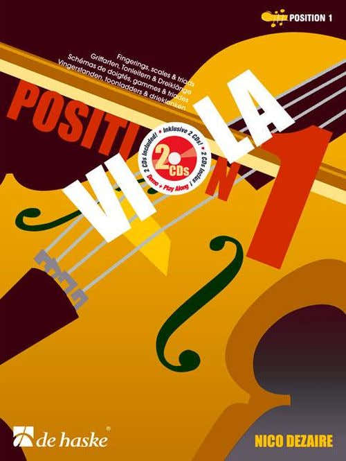 Dezaire Nico - Viola Position 1 + CD - Alto