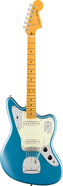 American Professional Classic Jaguar MN Lake Placid Blue desbotado