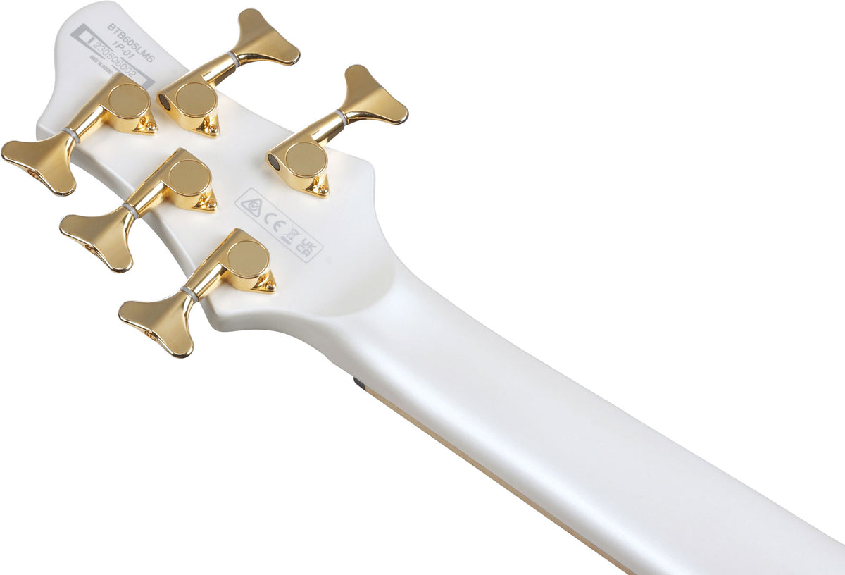 BTB605MLMPWM Pearl White Matte Bass Workshop