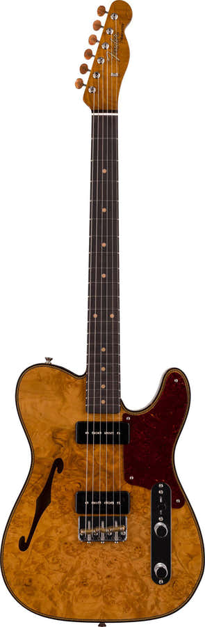 Telecaster Dual P90 Bordo nodoso NOS Natural envelhecido Artisan