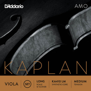 STRING SET FOR VIOLA KAPLAN AMO LONG TUNING FORK MEDIUM