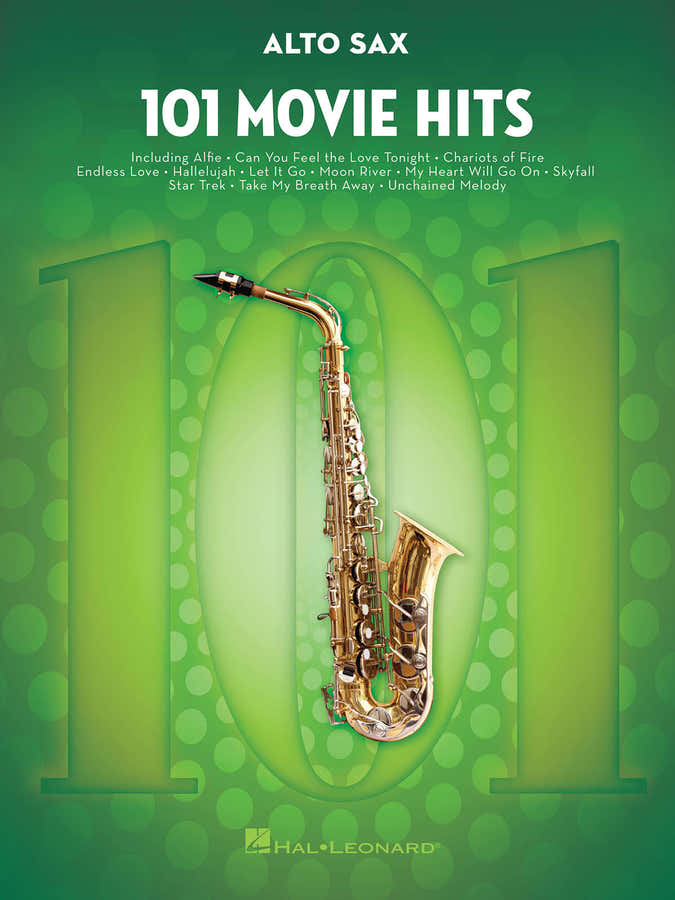 101 êxitos de filmes - Saxofone alto