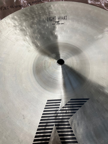 K0926 - K' 16" LIGHT HI HAT - B Stock