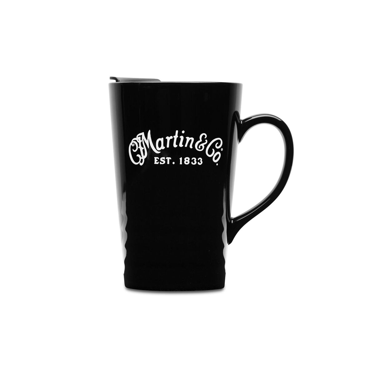 C.F. Martin & Co Travel Mug w/Lid,Black,18oz