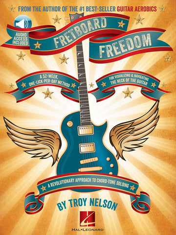 NELSON TROY FRETBOARD FREEDOM GUITAR + AUDIO TRACKS - GUITAR TAB