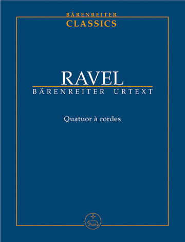 Ravel Maurice - Quatuor A Cordes - Partitura