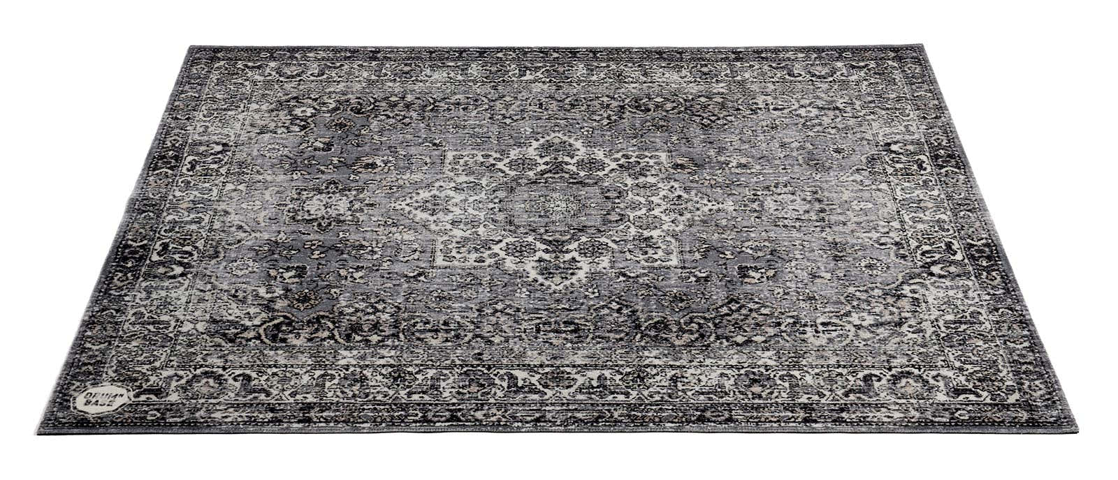 Tapete Vintage Persian 1.85 X 1.60M Antiderrapante - Cinzento