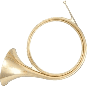 FFH83 Trompa em Mib - Latão Envernizado - Em Estojo