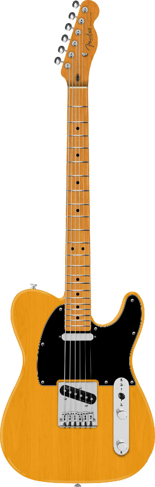 Fender Telecaster 75 Anni Player II Barítono, MN Louro Butterscotch