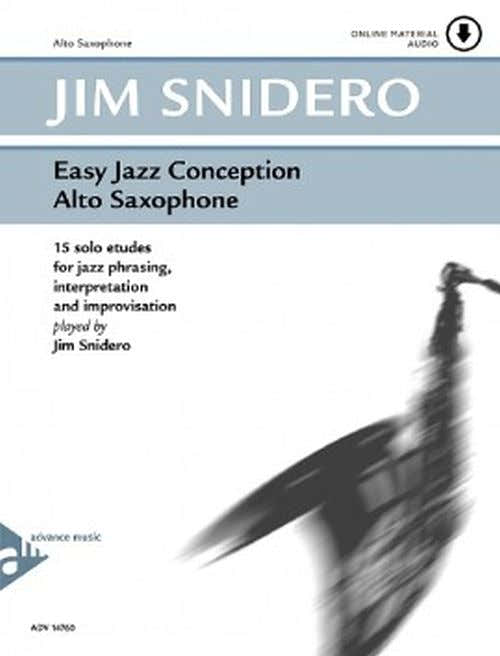 Snidero - Easy Jazz Conception Sax Alto + Audio