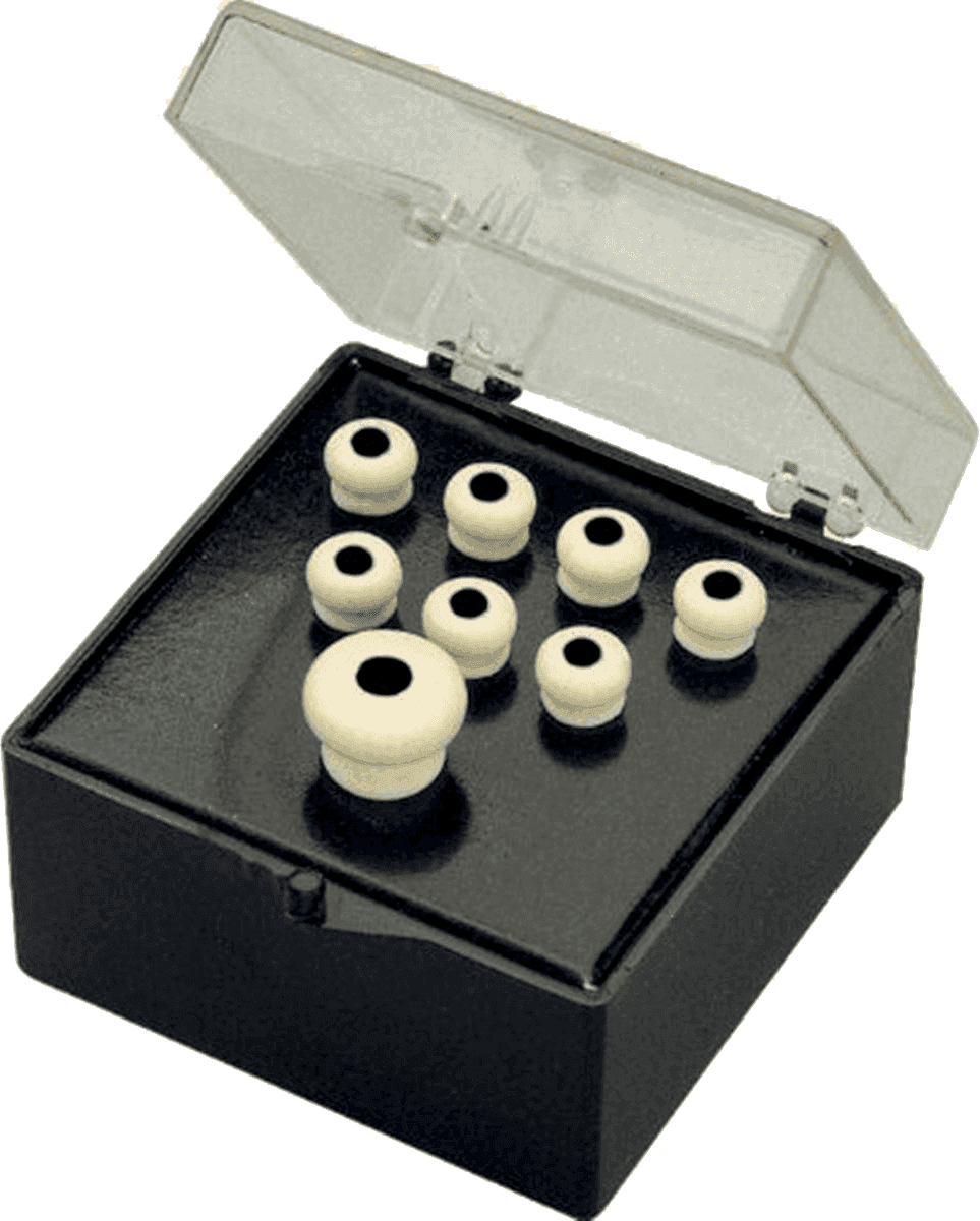 ACCESSORIES PARTS ACCESSORIES PINS WHITE BLACK DOT