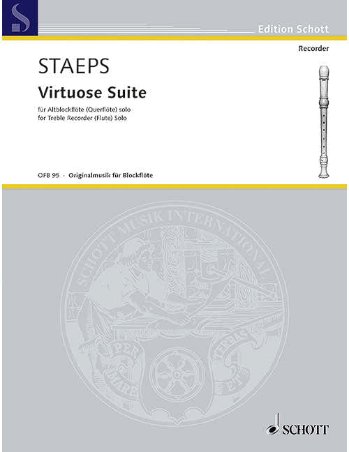 Staeps - Virtuosic Suite - Treble Flute A Bec (flute)