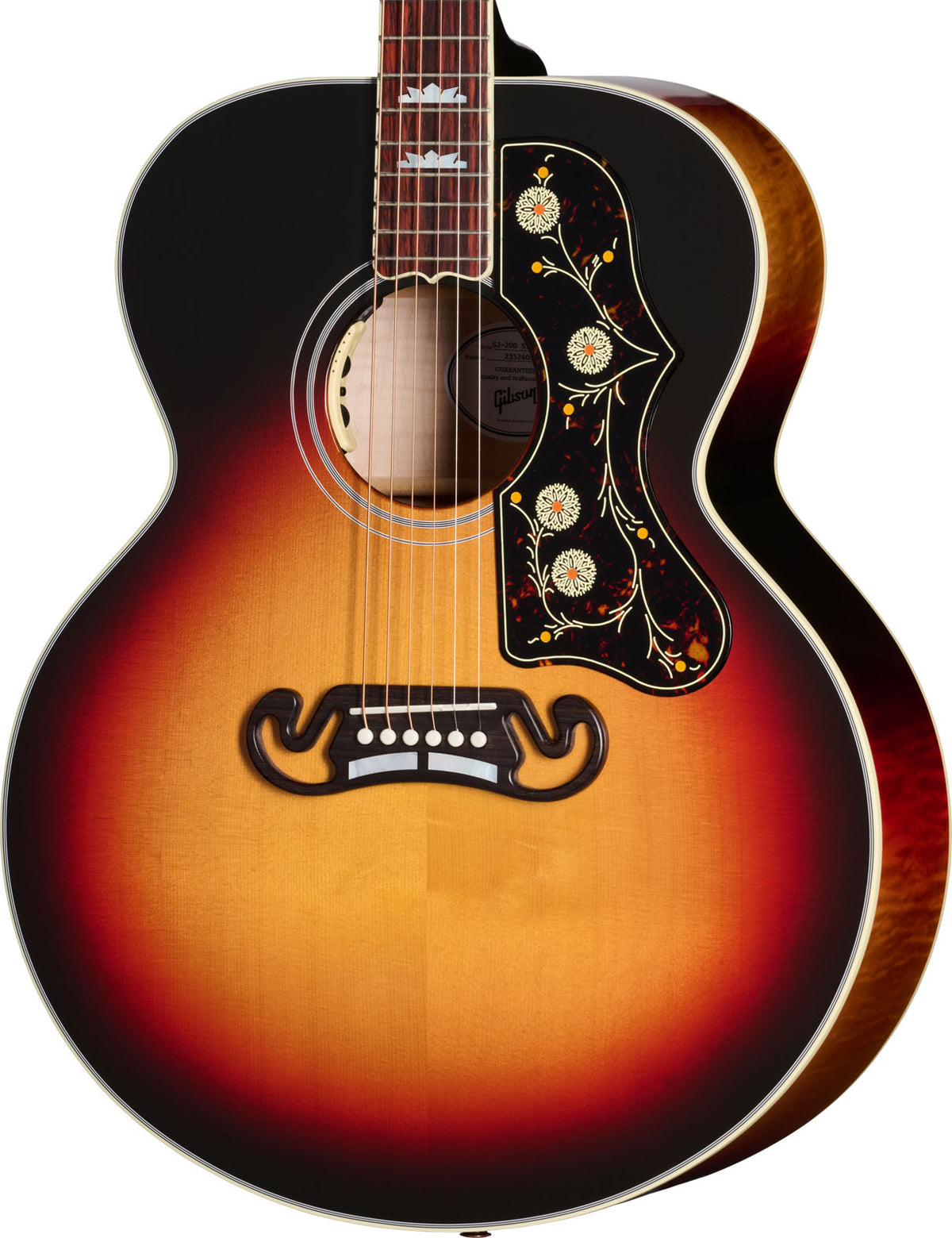 SJ-200 Standard Bordo Tri Burst Moderno