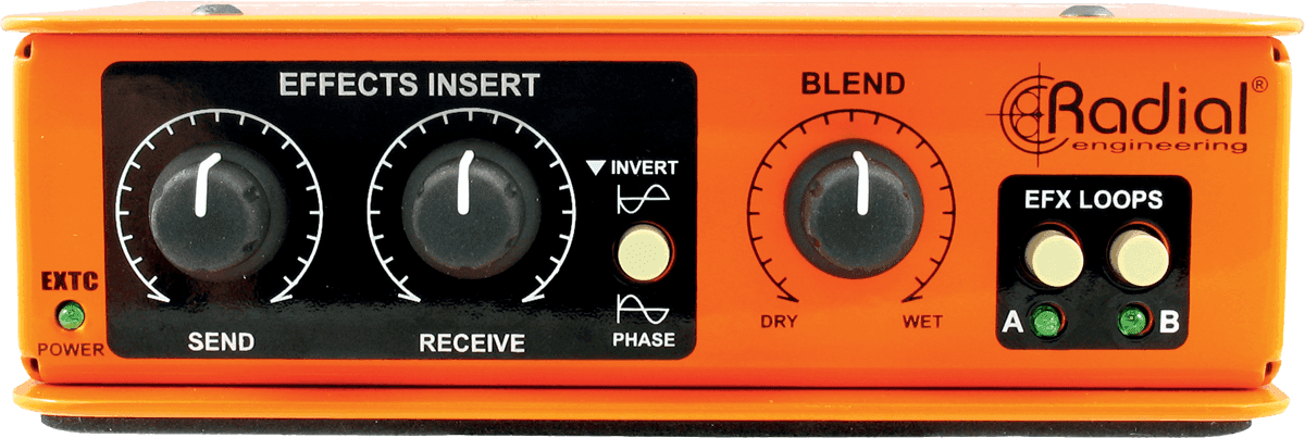 Extcsa Interface de efeitos para guitarra