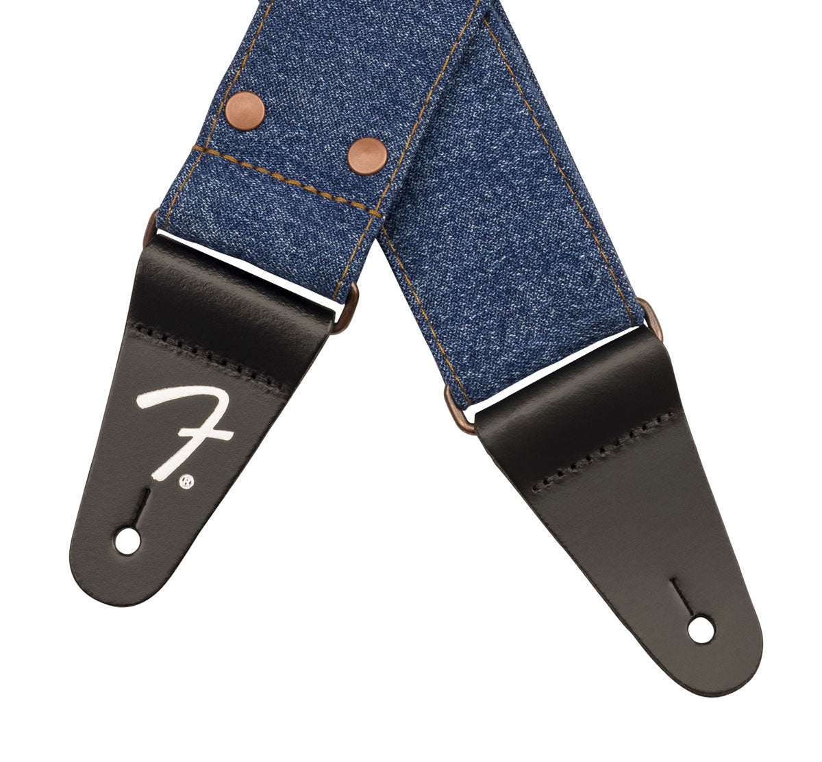x Wrangler correia de ganga com rebites índigo