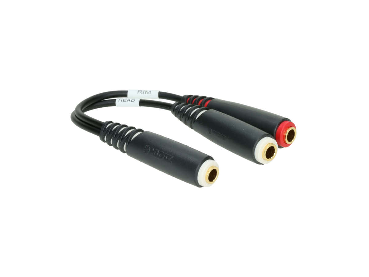 Cabo-Y preto 0,2m E-Drum Split ROLAND TD Series