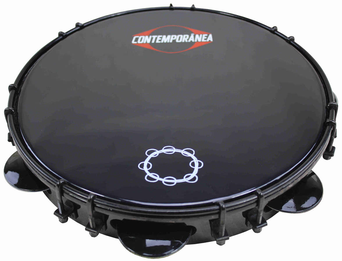 Pandeiro 10" Formica - Black Café - Pro