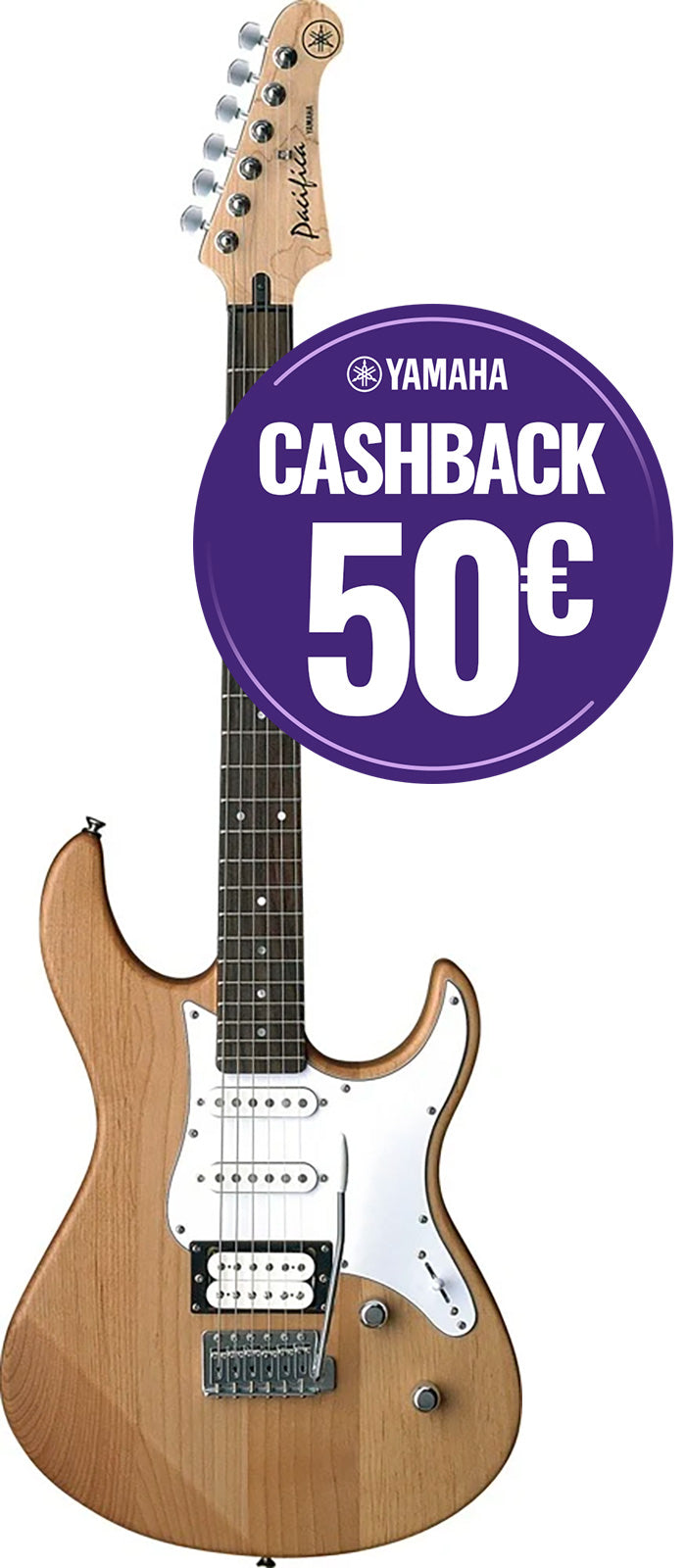 Yamaha Pacifica Pa112V Amarelo natural acetinado