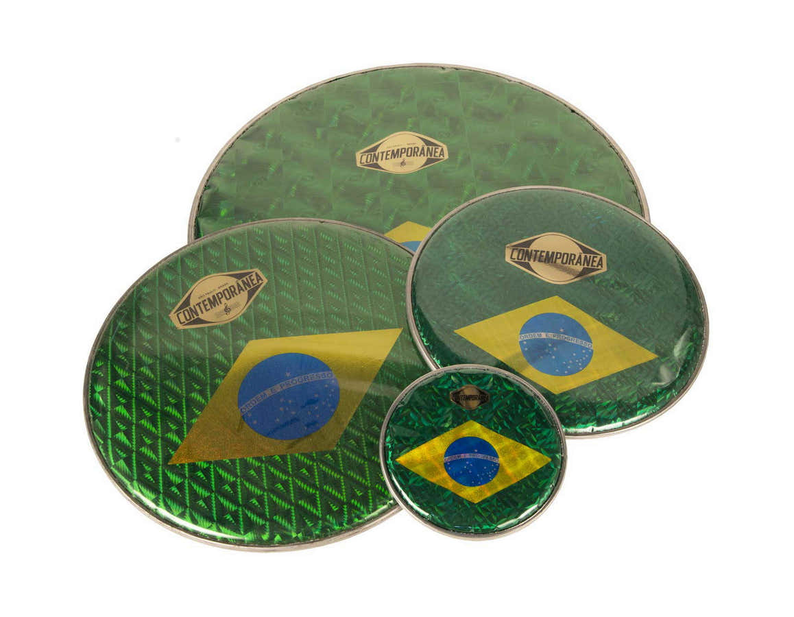 C-PEB04 - Pele Prismática 12'' - Bandeira Brasileira