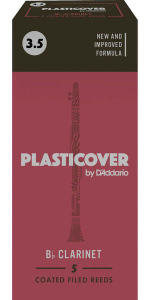 RICO PLASTICOVER BB CLARINET REEDS 3.5