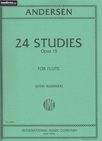 Andersen J. - 24 Etudes Op.15 - Flute