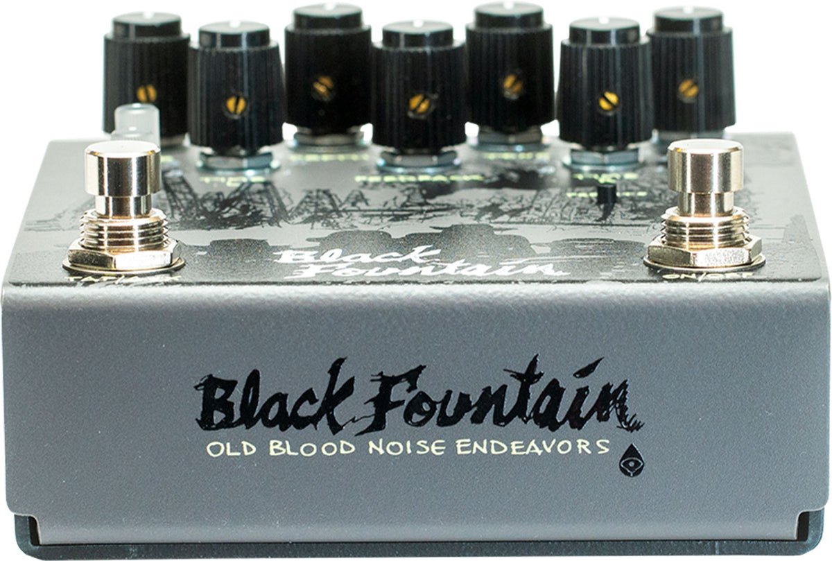 Black Fountain Stereo Slate - Oil Can Delay