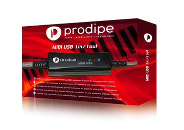 Entrada/saída MIDI-USB