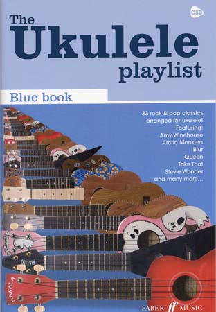 Playlist de ukulele Livro azul 32 clássicos de rock e pop