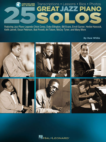 25 Grandes solos de piano jazz