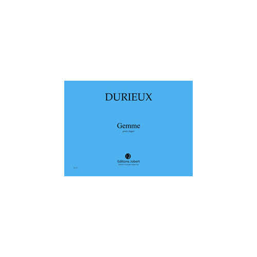 Durieux - Gemme Pour Orgue - Orgue