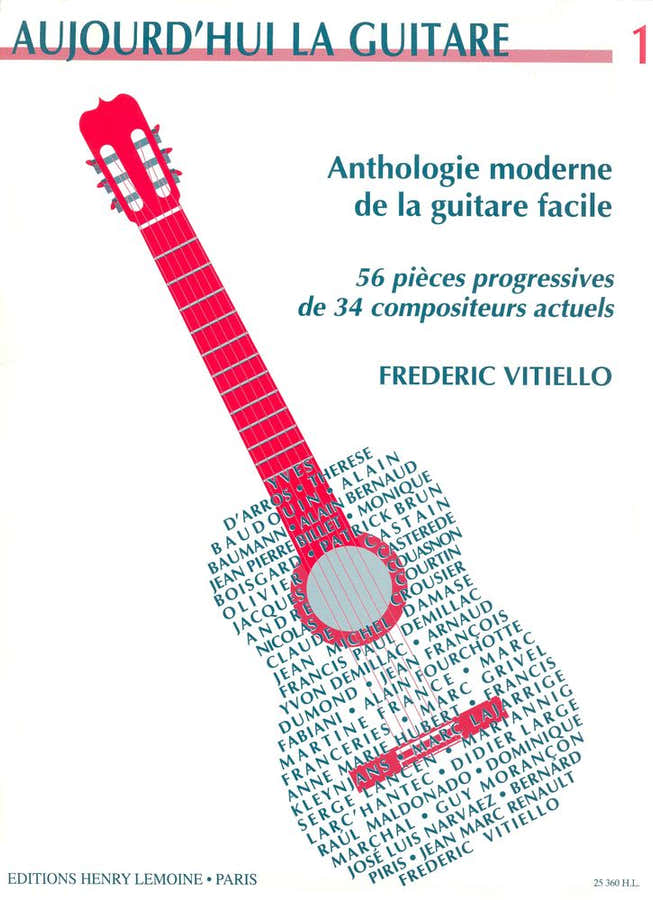 Vitiello - Aujourd'hui La Guitare Vol.1 - Guitare