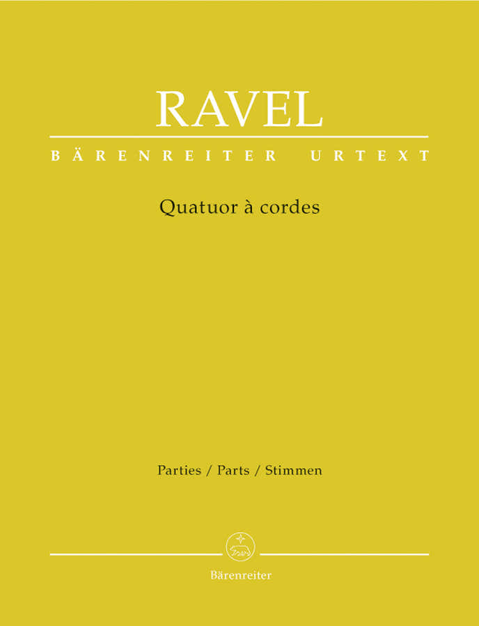 Ravel Maurice - Quatuor A Cordes - Parties Separees