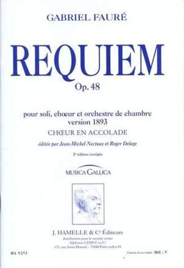Faure Gabriel - Requiem Op.48 Versão 1893 - Coro entre chavetas