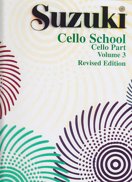 Suzuki Cello School Part Vol.3