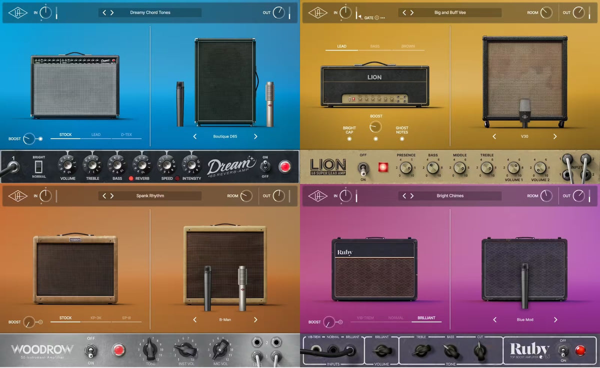Universal Audio UAD Pacote de amplificadores de guitarra