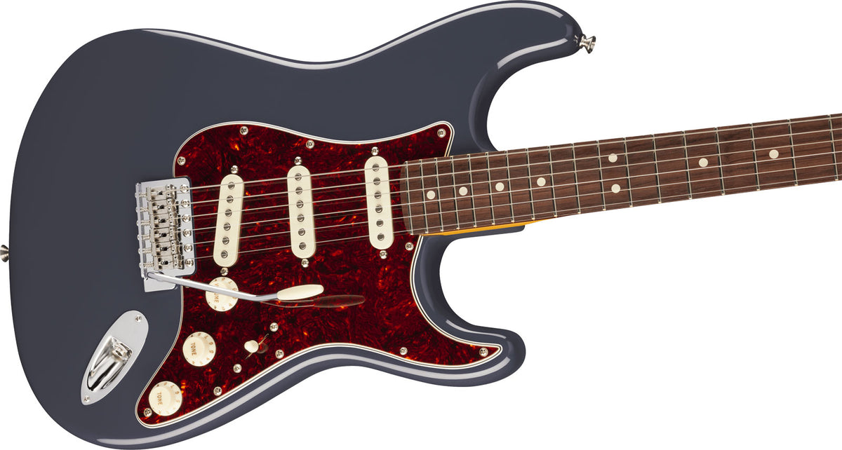 American Professional Classic Stratocaster RW Preto desbotado