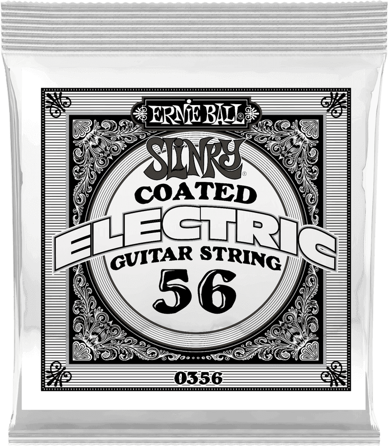 .056 SLINKY COATED NICKEL WOUND ELECTRIC GUITAR STRINGS