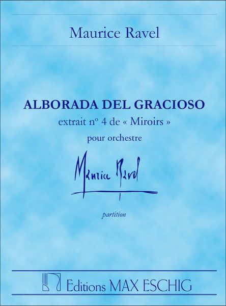Ravel - Alborada Del Gracioso N°4 De "miroirs" - Conducteur Poche