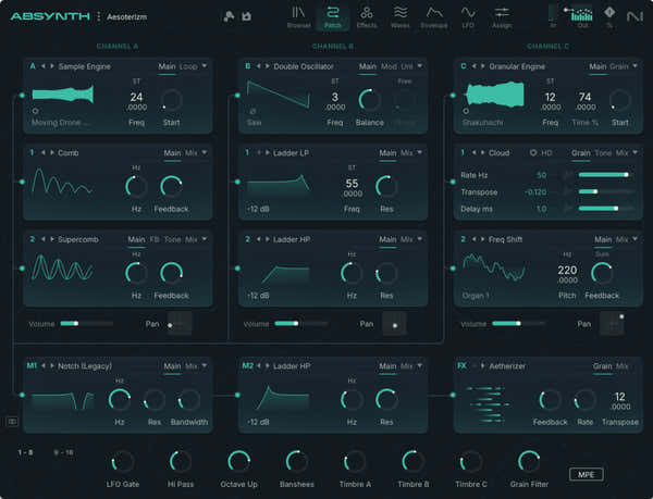 Absynth 6 Atualização