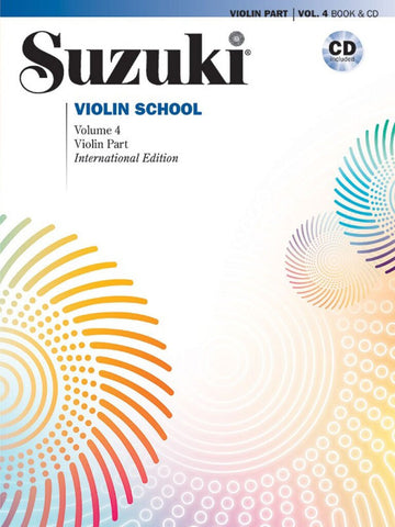 Suzuki - Violin School 4 - Parte de violino +CD