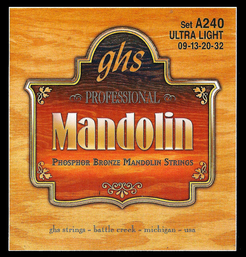 MANDOLIN POSPHOR BRONZE ULTRA LIGHT 09-13-20-32