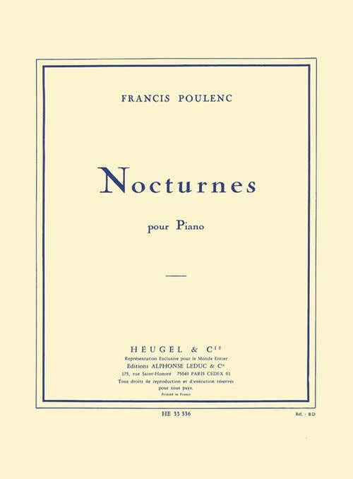 POULENC F. - NOCTURNES - PIANO