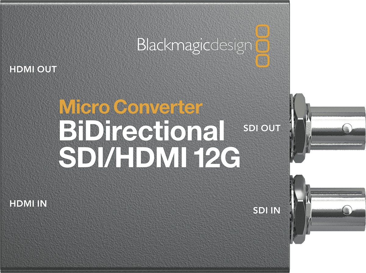 Micro Converter bidirecional SDI/HDMI 12G