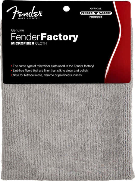 Fender Pano de microfibra Factory cinzento