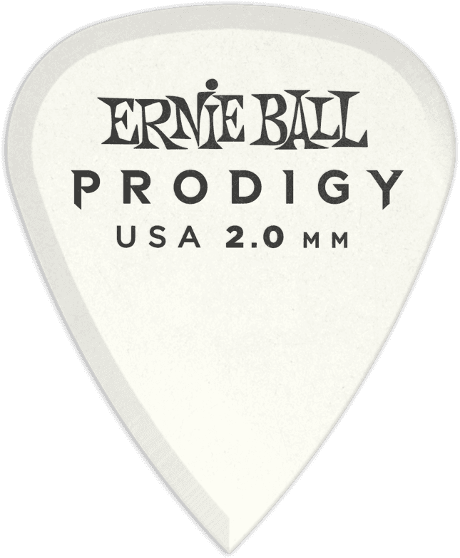 Palhetas Prodigy Saco de 6 Branco 2mm