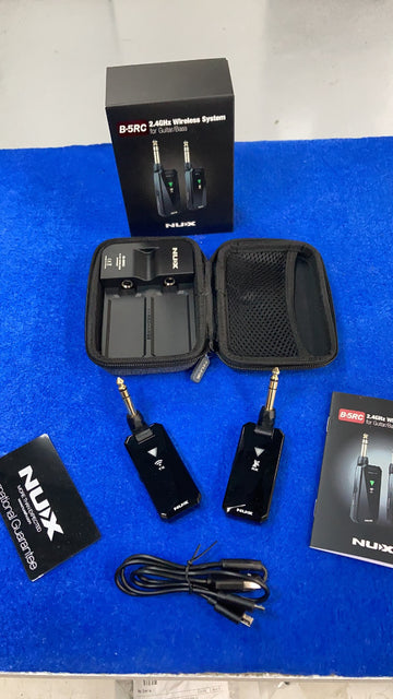 B5RC Sistema Sem Fios para Guitarra 2,4 GHz Sincronização Automática - Stock B