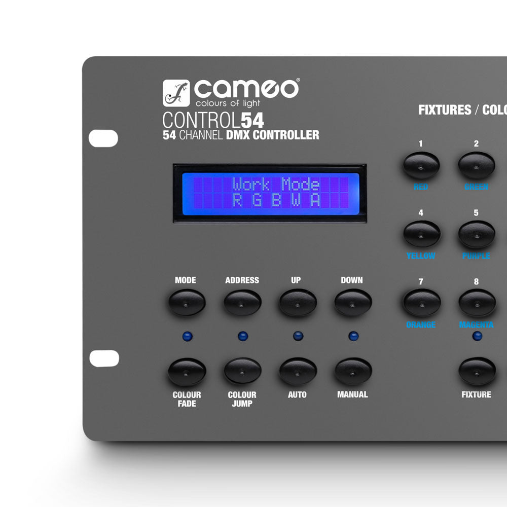CONTROL 54 - 54 CHANNEL DMX CONTROLLER